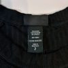Torrid fekete ejtett vállú blúz – XXL méret, bordázott nyári fazon