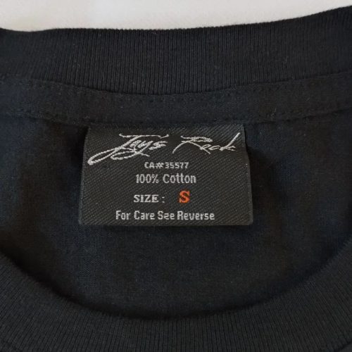 Toxic Toys Rock póló – Koponyás, piercinges 3D minta - S méret