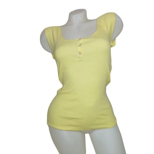 Vanília színű Basic top S méret