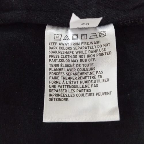 UT Sailor Moon printelt fekete T-shirt – L-es méret