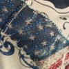 Unity World Wear - Strasszos, amerikai mintás női felső XL