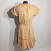Őzbarna hímzett vintage nyári ruha – Vero Moda S méret