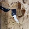 Őzbarna hímzett vintage nyári ruha – Vero Moda S méret