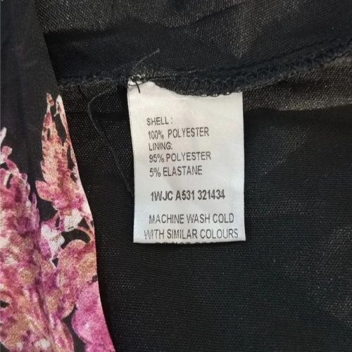  ValleyGirl miniruha overál rózsa mintás átlapolós 