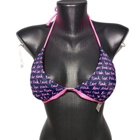   Victoria's Secret – Pink bikini felső, háromszög fazon, M-es méret