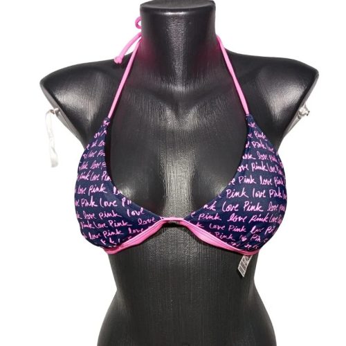 Victoria's Secret – Pink bikini felső, háromszög fazon, M-es méret