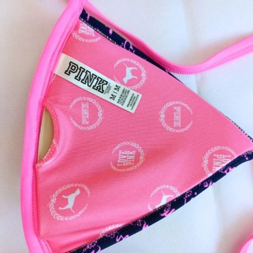 Victoria's Secret – Pink bikini felső, háromszög fazon, M-es méret