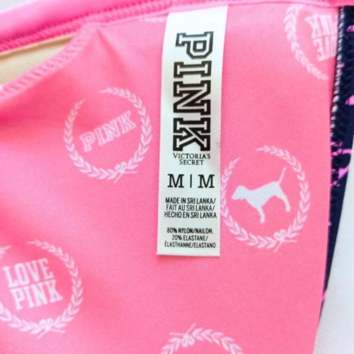 Victoria's Secret – Pink bikini felső, háromszög fazon, M-es méret
